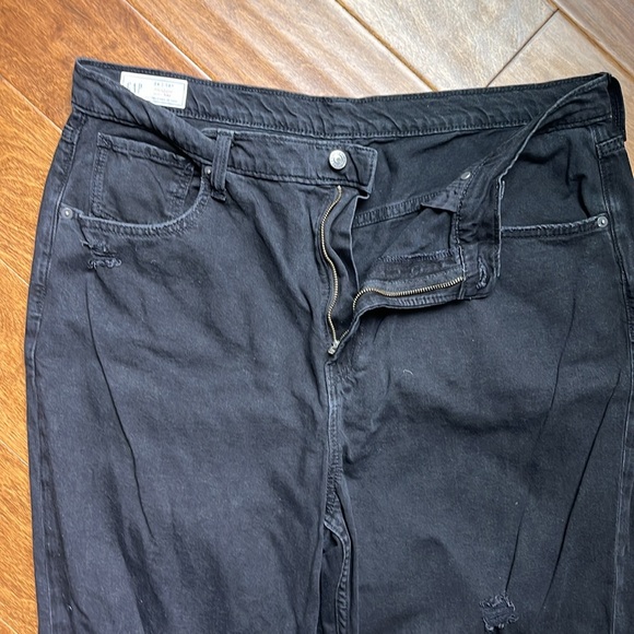 GAP High Rise Organic Cotton '90s Loose Jeans with Washwell - Picture 4 of 7